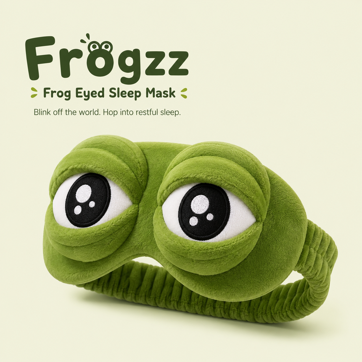 FrogZzz - Frog Eyed Sleep Mask