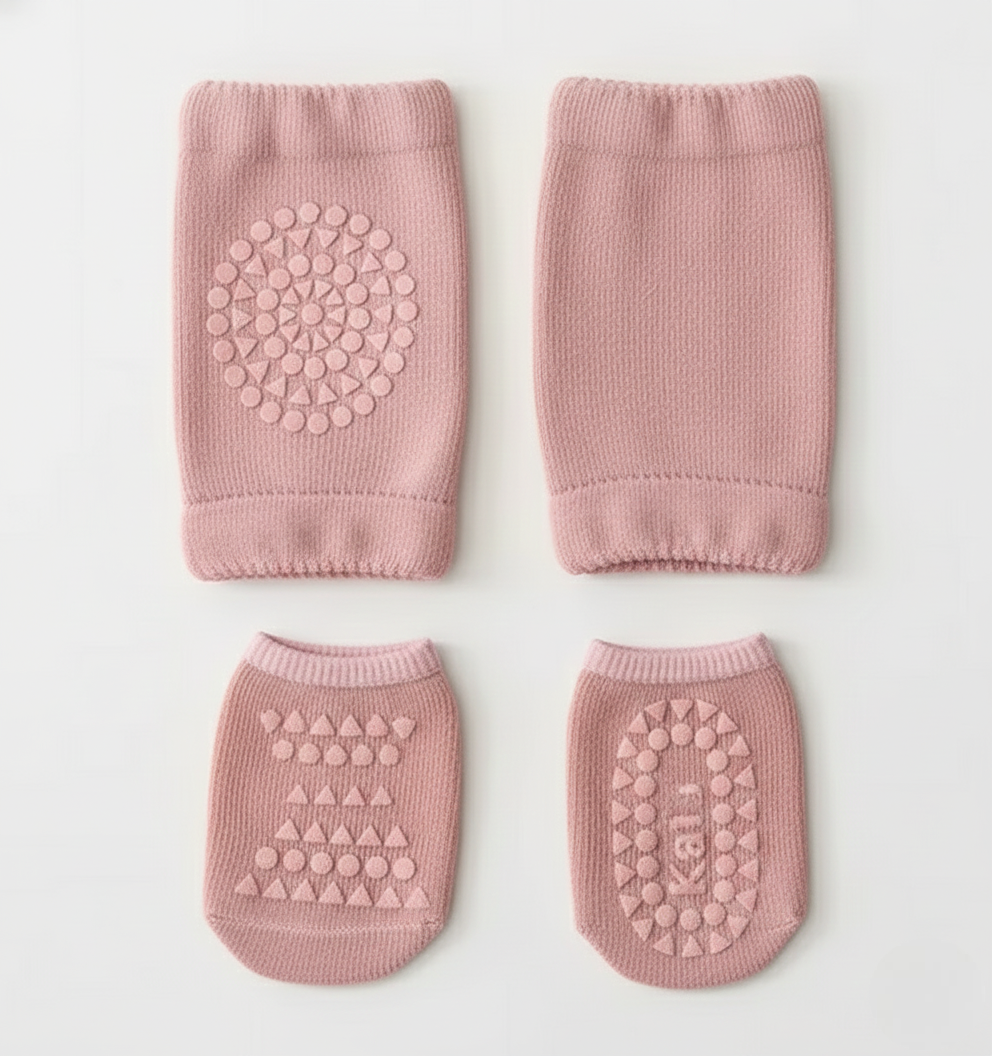 LittleLeaps™ – Bamboo Anti-Slip Knee Pad & Socks