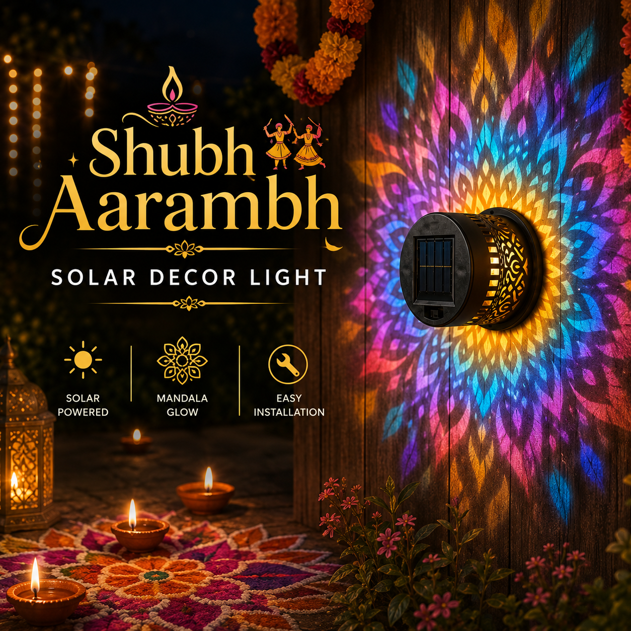 Shubh Aarambh - Solar Decor Light