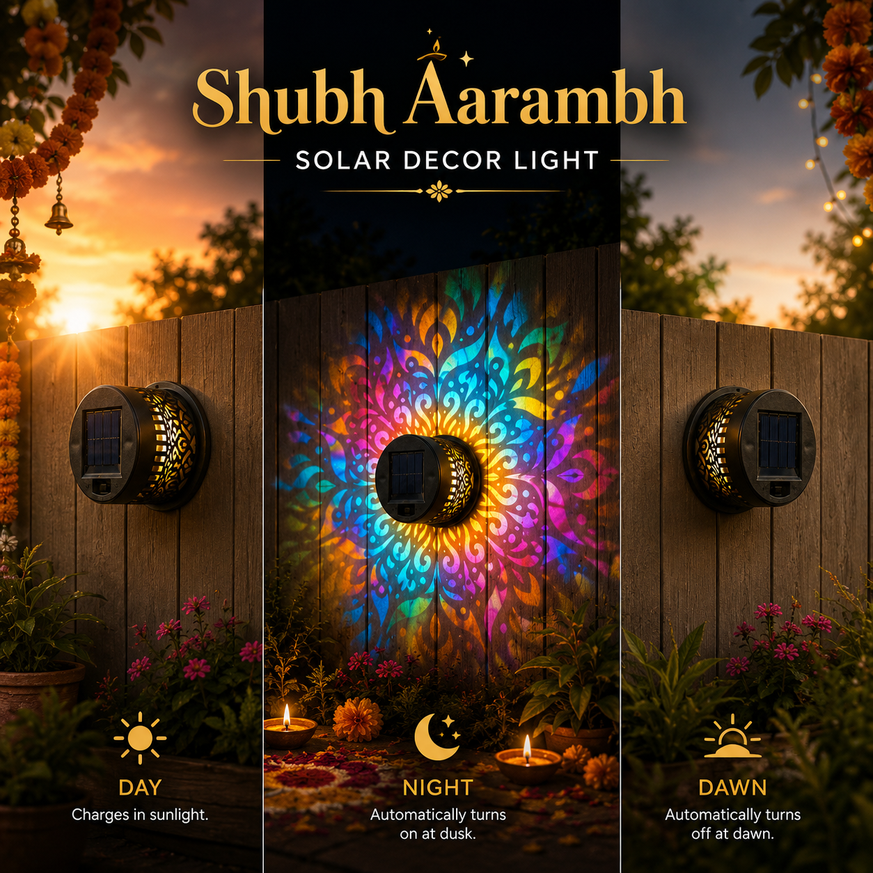 Shubh Aarambh - Solar Decor Light