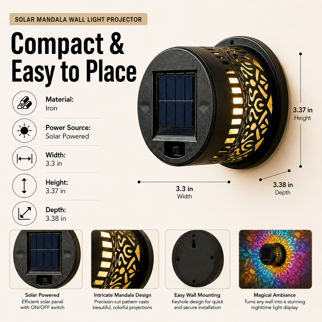 Shubh Aarambh - Solar Decor Light