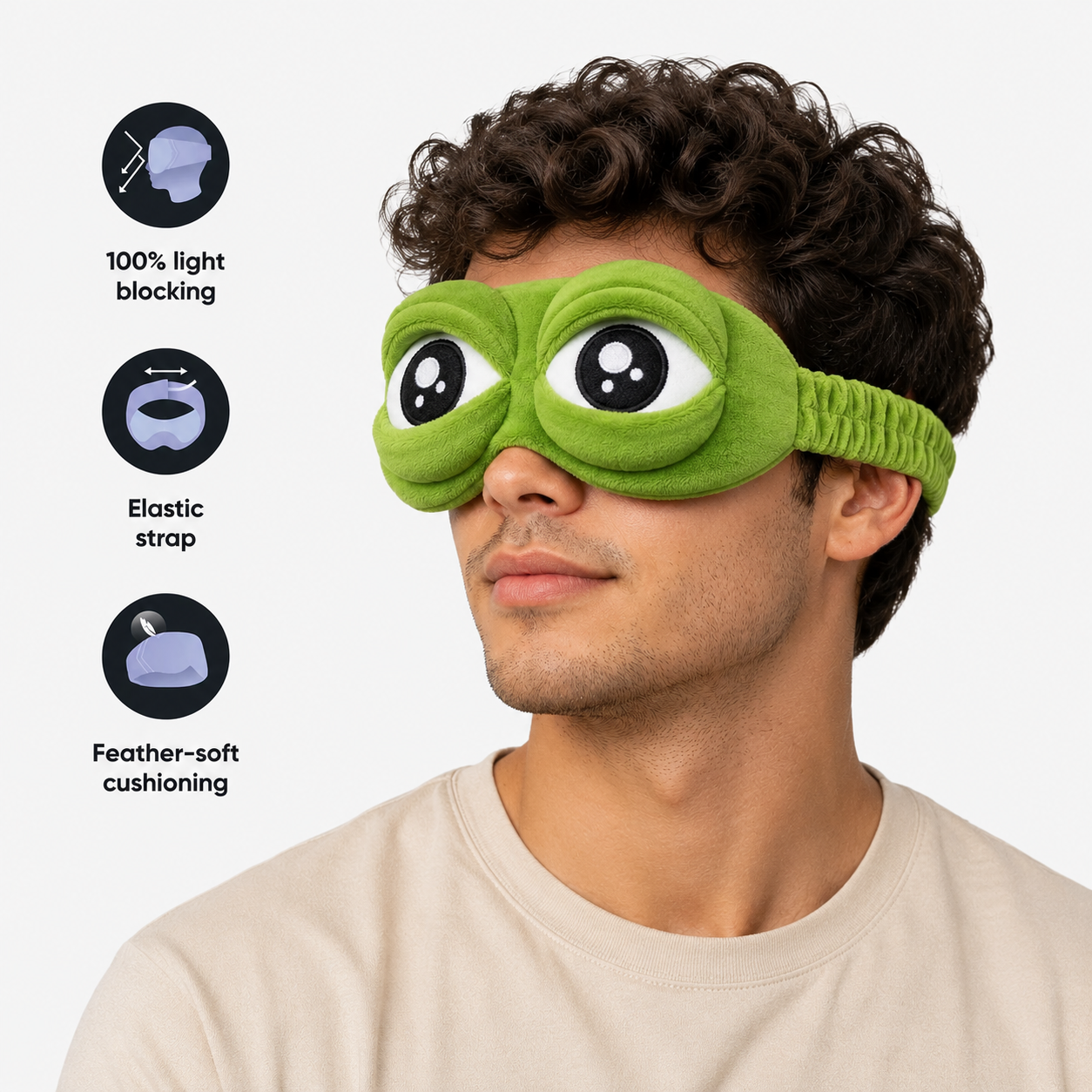 FrogZzz - Frog Eyed Sleep Mask