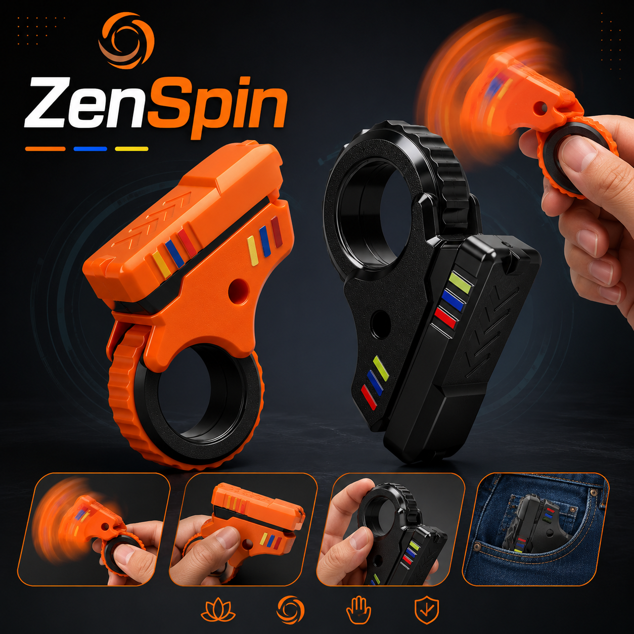ZenSpin - Relaxing Sensory Toy