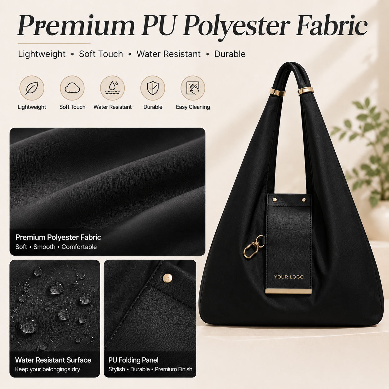 Elegance - Foldable Tote Bag