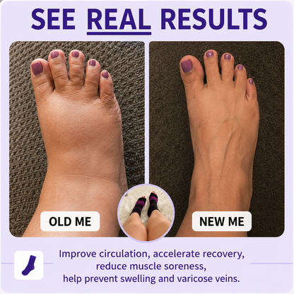 SureStep™ - Premium Bamboo Compression Socks