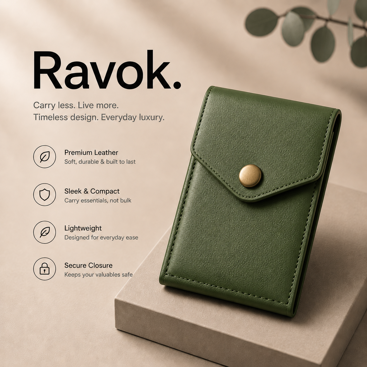 Ravok™ - American Luxury Wallet