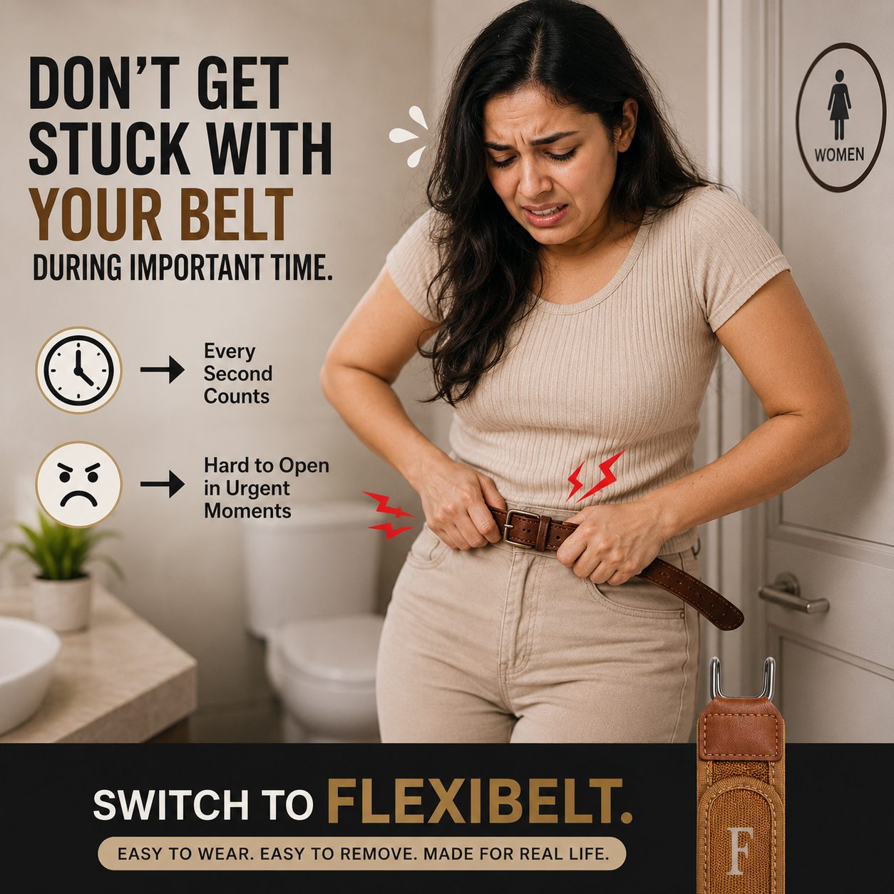 FlexiBelt™ - Waist Comfort Belt