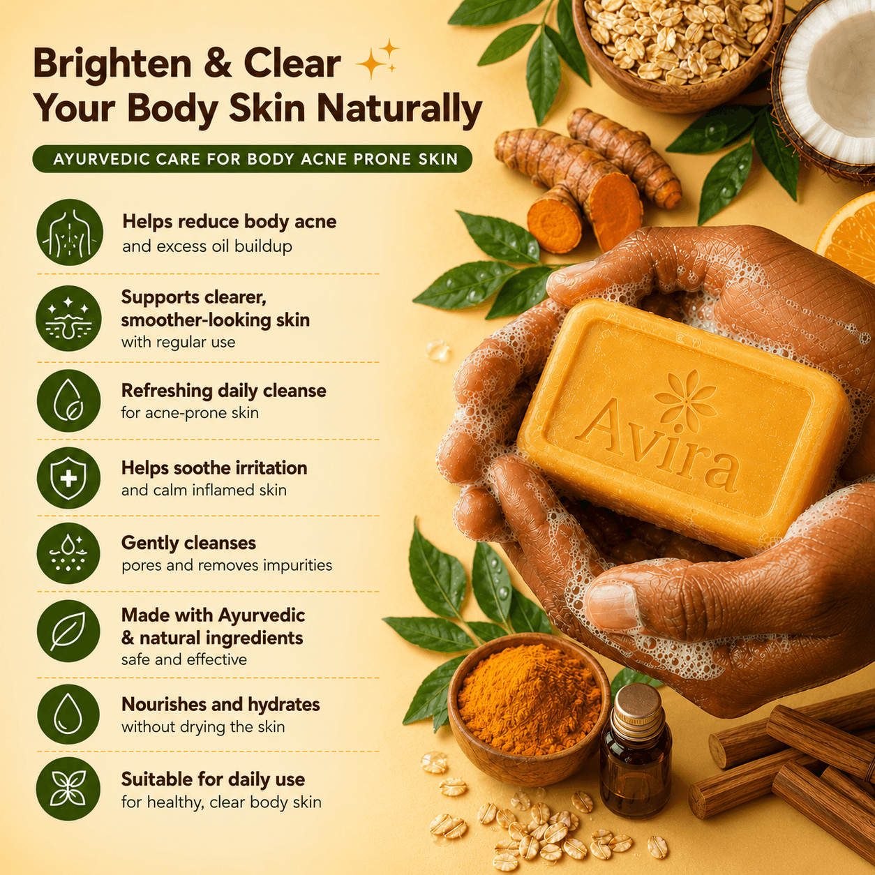 Avira - Body Acne Soap