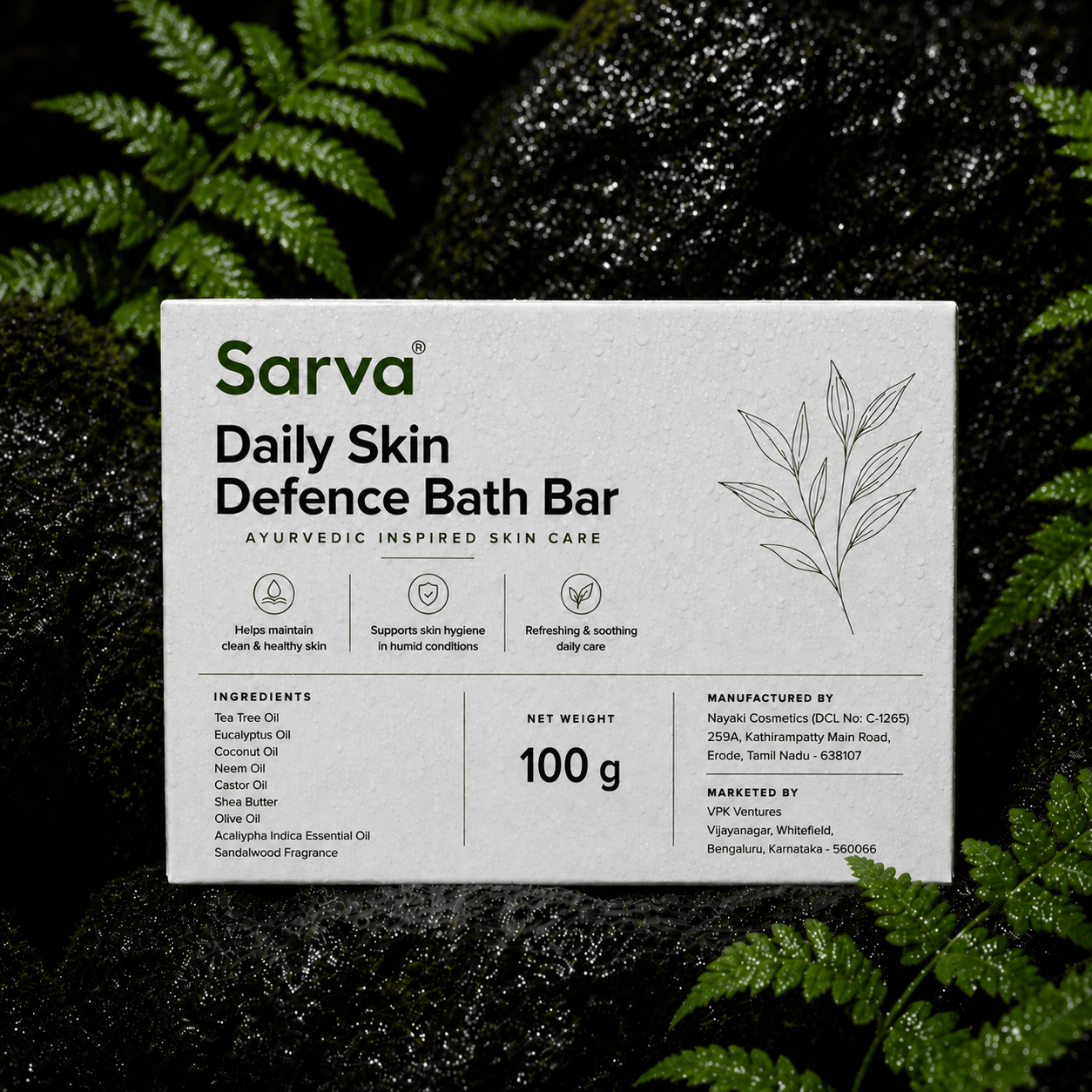 Sarva - Daily Skin Defence Soap