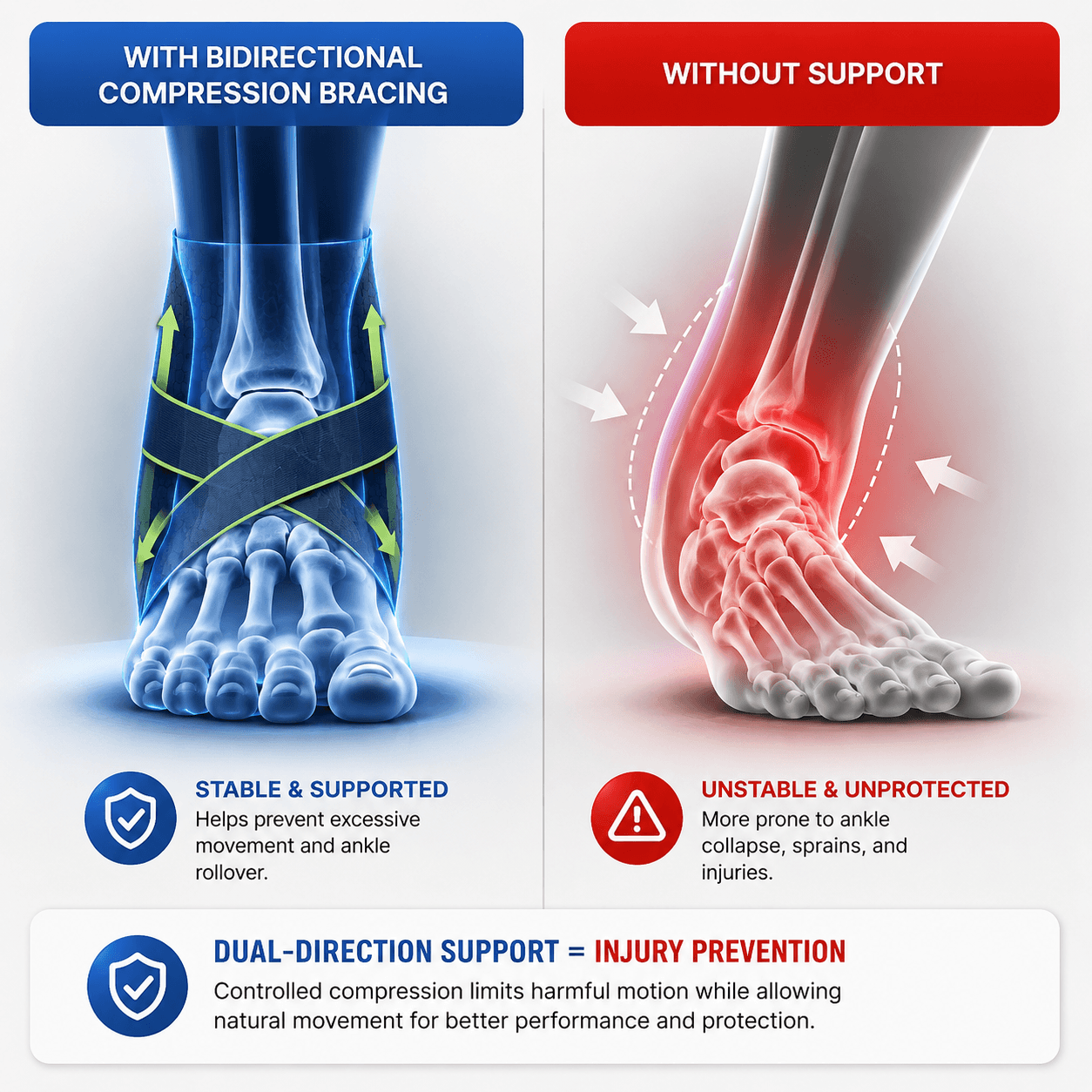AnkleX™ Ankle Stability Support