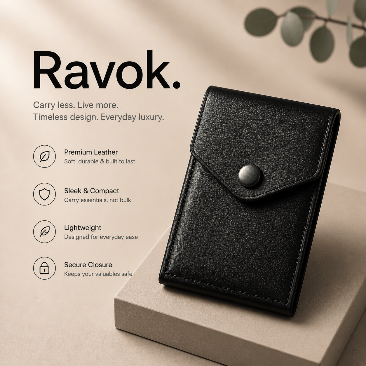 Ravok™ - American Luxury Wallet