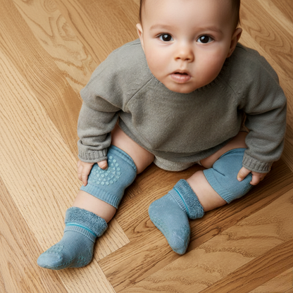 LittleLeaps™ – Bamboo Anti-Slip Knee Pad & Socks