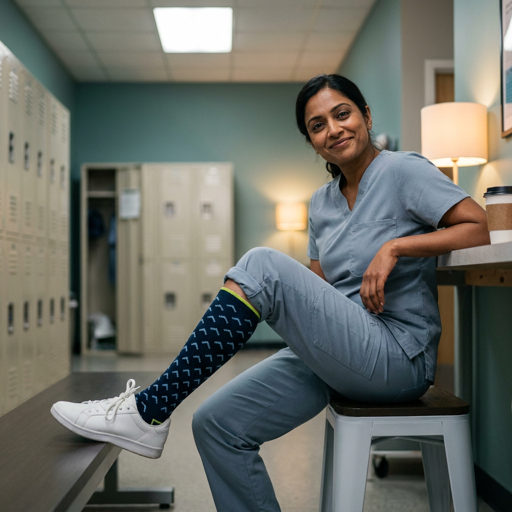 SureStep™ - Premium Bamboo Compression Socks