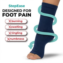StepEase™ Bamboo Neuropathy Foot Sleeves